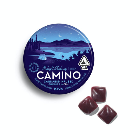 Camino Midnight Blueberry "Sleep" CBN Gummies